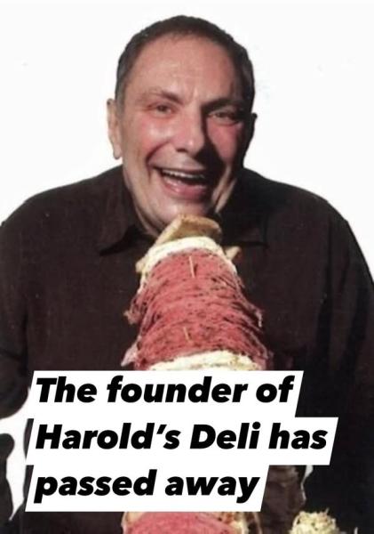 Harold Jaffe Obituary: Owner of THE Harold’s Deli in Edison, New Jersey, Has Passed Away