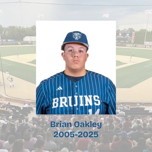 Brian Oakley Obituary: Carolina University Freshman Baseball Player from Fuquay-Varina, NC Passes Away